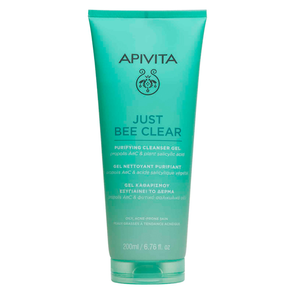APIVITA JUST BEE CLEAR CLEANSER 200 ML - Farmacia Castello Srl