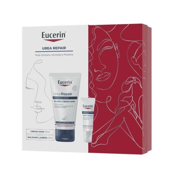 EDS XMAS PACK UREA 2024 1 CREMA MANI 75 ML UREAREPAIR PLUS + 1 BALSAMO LABBRA 10 ML UREAREPAIR PLUS - Farmacia Castello Srl