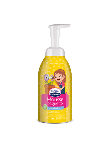 EUPHIDRA AMIDO MIO MOUSSE BAGNETTO 500 ML - Farmacia Castello Srl