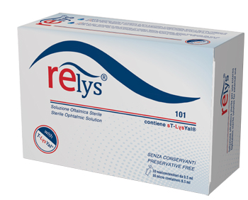 RELYS MONODOSE SOLUZIONE OFTALMICA 30 MINICONTENITORI DA 0,5 ML SENZA CONSERVANTI - Farmacia Castello Srl