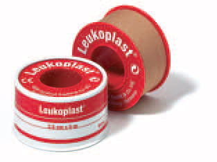 CEROTTO CHIRURGICO PER FISSAGGIO MEDICAZIONI IN ROCCHETTO LEUKOPLAST SUPPORTO VISCOSA COLOR PELLE MASSA ADESIVA CAUCCIU' OSSIDO DI ZINCO 2,5X500CM - Farmacia Castello Srl