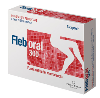 FLEBORAL 300 5 CAPSULE - Farmacia Castello Srl