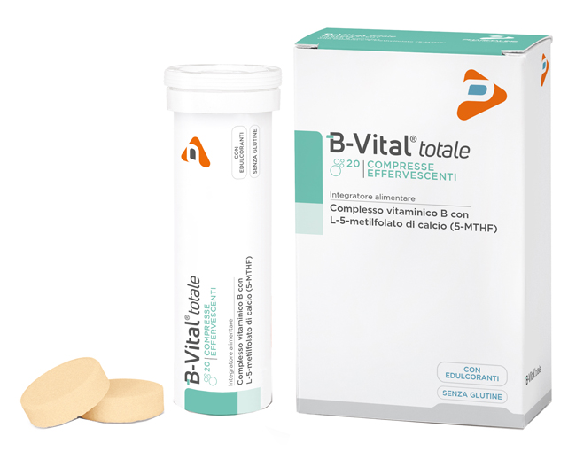 B-VITAL TOTALE ARANCIA 2 TUBI 10 COMPRESSE EFFERVESCENTI - Farmacia Castello Srl