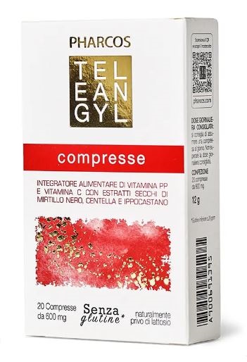 PHARCOS TELEANGYL 20 COMPRESSE DA 600 MG - Farmacia Castello Srl