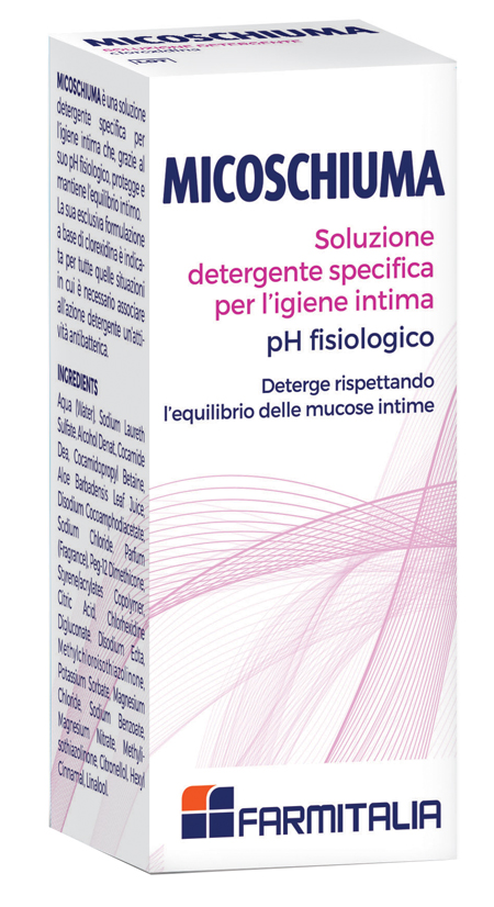 MICOSCHIUMA SOLUZIONE DETERGENTE IGIENE INTIMA 80 ML - Farmacia Castello Srl