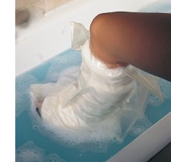 ACQUASTOP BRACCIO INTERO COPERTURA RIUTILIZZABILE PER LA PROTEZIONE, DURANTE LA DOCCIA O IL BAGNO, DEGLI ARTI CON GESSI E BENDAGGI - Farmacia Castello Srl