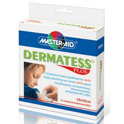 GARZA DERMATESS PLUS 10X10 12 PEZZI - Farmacia Castello Srl