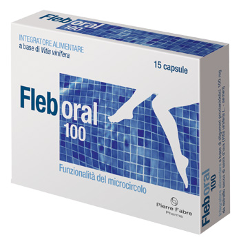 FLEBORAL 100 15 CAPSULE - Farmacia Castello Srl