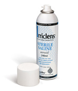 IRRICLENS SOLUZIONE SALINA SPRAY PER DETERSIONE FERITE 240 ML - Farmacia Castello Srl