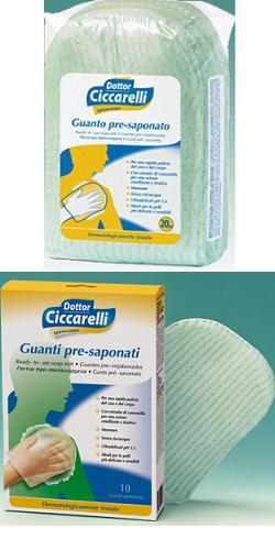 CICCARELLI GUANTO PRESAPONATO 10 PEZZI - Farmacia Castello Srl
