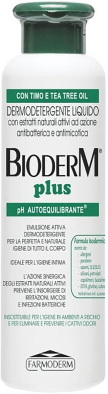 BIODERM PLUS ANTIBATTERICO 500 ML - Farmacia Castello Srl