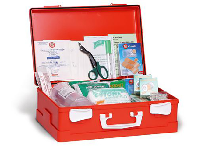 PACCHETTO DI MEDICAZIONE REINTEGRO DEL PACCO BASE COMPLETO ALLEGATO1 DM 388 DEL 15/07/2003 - Farmacia Castello Srl