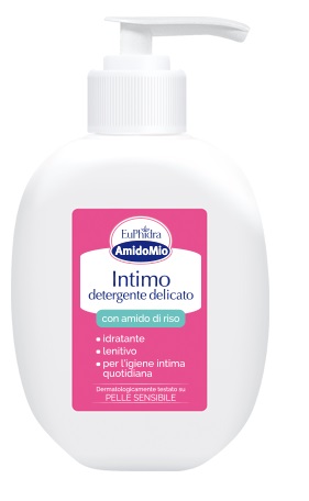 EUPHIDRA AMIDOMIO INTIMO DETERGENTE DELICATO AMIDO DI RISO NUTRIENTE E LENITIVO 200 ML - Farmacia Castello Srl