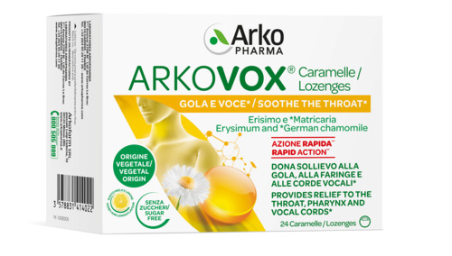 ARKOVOX MIELE/LIMONE 24 CARAMELLE - Farmacia Castello Srl