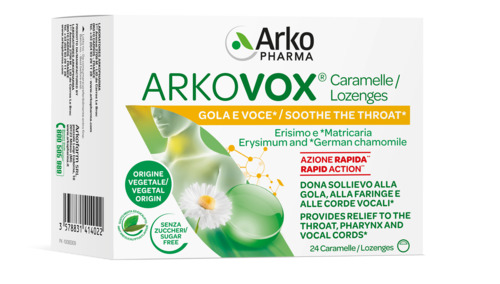 ARKOVOX MENTA/EUCALIPTO 24 CARAMELLE - Farmacia Castello Srl