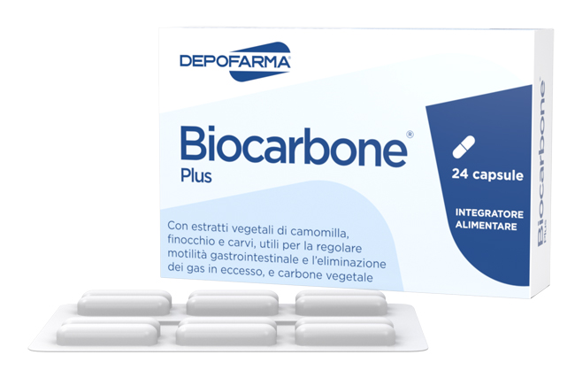 BIOCARBONE PLUS 24 CAPSULE - Farmacia Castello Srl