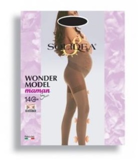 WONDER MODEL MAMAN 140 SHEER COLLANT GESTANTE NERO M - Farmacia Castello Srl