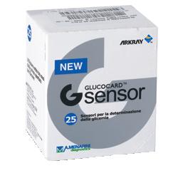 STRISCE MISURAZIONE GLICEMIA GLUCOCARD G SENSOR 25 PEZZI - Farmacia Castello Srl
