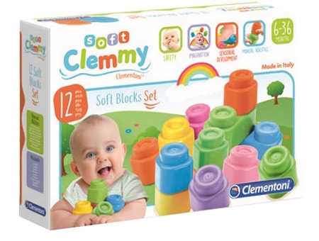 CLEMMY 12 SOFT BLOCKS SET - Farmacia Castello Srl
