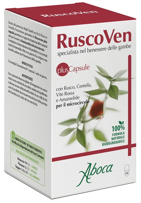 RUSCOVEN PLUS 50 CAPSULE - Farmacia Castello Srl