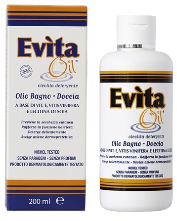 EVITA OIL BAGNO DOCCIA 200 ML - Farmacia Castello Srl