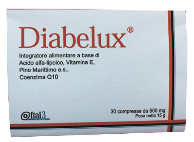 DIABELUX 30 COMPRESSE - Farmacia Castello Srl