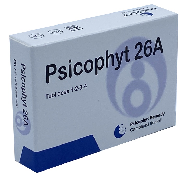 PSICOPHYT REMEDY 26A 4 TUBI 1,2 G - Farmacia Castello Srl