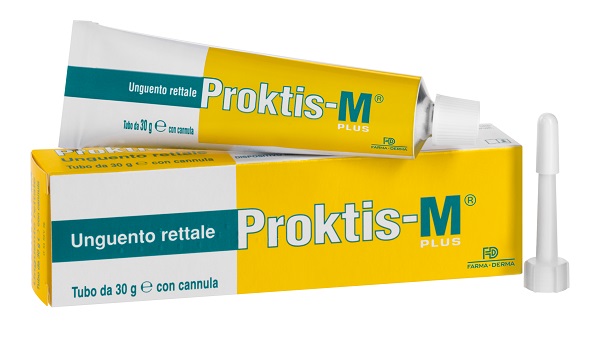 UNGUENTO RETTALE PROKTIS/M PLUS 30G CON CANNULA - Farmacia Castello Srl