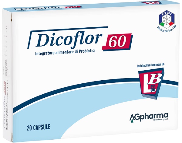 DICOFLOR 60 20 CAPSULE - Farmacia Castello Srl