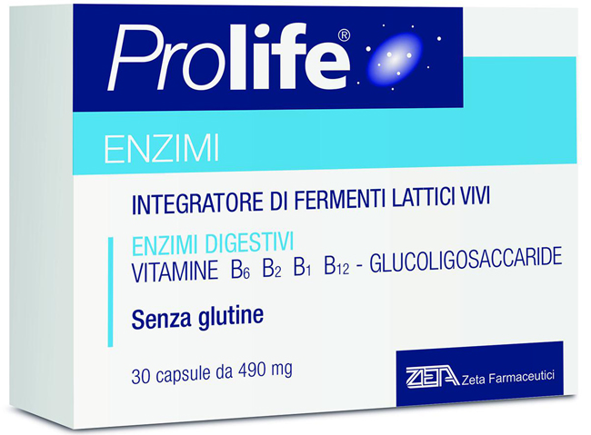 PROLIFE ENZIMI 30 CAPSULE - Farmacia Castello Srl