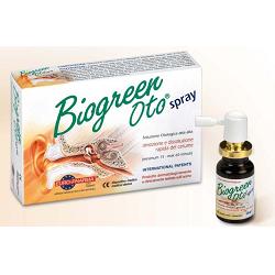 SOLUZIONE OTOLOGICA BIOGREEN OTO SPRAY RIMOZIONE E DISSOLUZIONE CERUME 13 ML - Farmacia Castello Srl