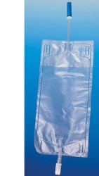 SACCA PER URINA DA GAMBA IN PVC CON TUBO DI SCARICO LUNGHEZZA 35CM PER COLLEGAMENTO AL POLPACCIO CAPACITA' 750ML COMPLETO DI VALVOLA ANTIREFLUSSO CONFEZIONE DA 30 PEZZI - Farmacia Castello Srl