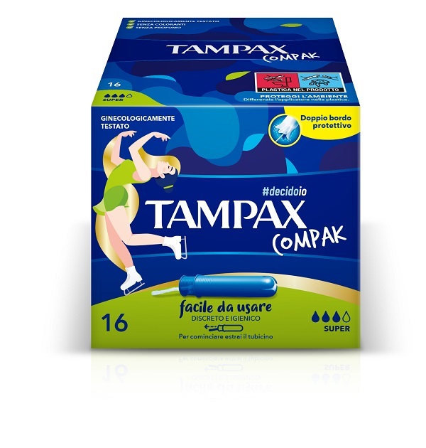 TAMPAX COMPAK SUPER 16 PEZZI - Farmacia Castello Srl