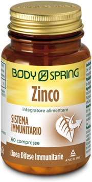 BODY SPRING ZINCO 60 COMPRESSE - Farmacia Castello Srl