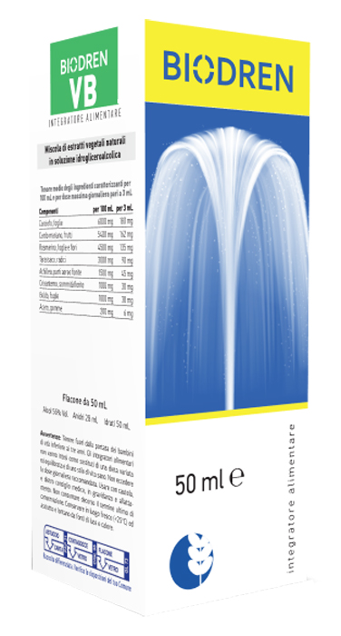 BIODREN VB 50 ML SOLUZIONE IDROALCOLICA - Farmacia Castello Srl
