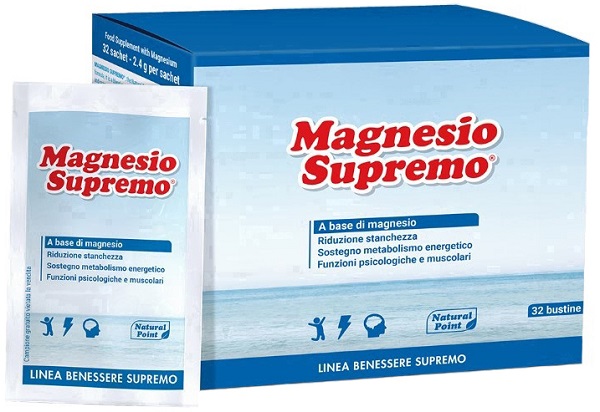 MAGNESIO SUPREMO 32 BUSTINE - Farmacia Castello Srl
