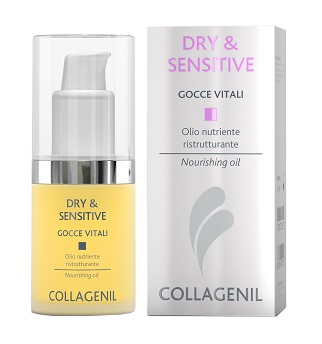 COLLAGENIL DRY & SENSITIVE GOCCE VITALI 30 ML - Farmacia Castello Srl
