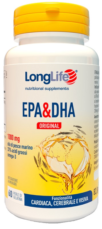 LONGLIFE EPA DHA 60 PERLE - Farmacia Castello Srl