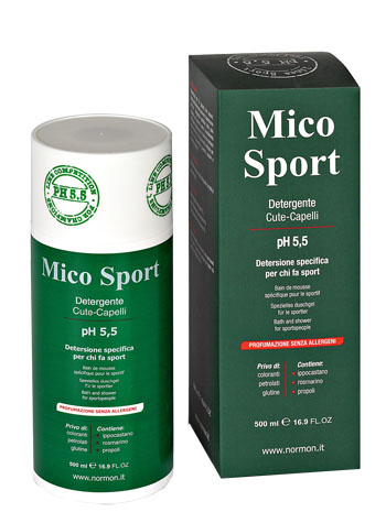 MICO SPORT DOCCIASCHIUMA VEGETALE 500 ML - Farmacia Castello Srl