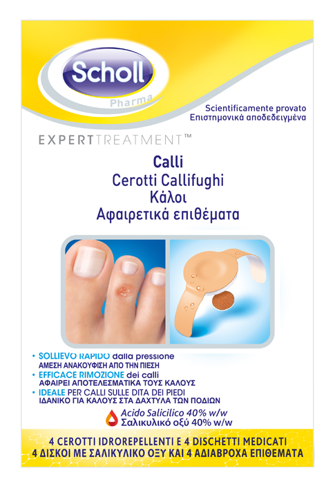 CEROTTO CALLIFUGHI DURONI 2 CEROTTI + 2 DISCHETTI - Farmacia Castello Srl