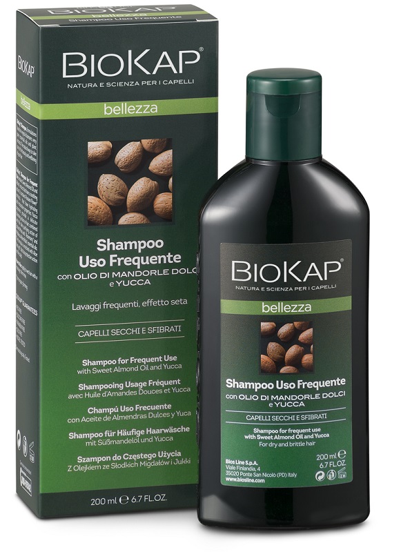 BIOKAP BELLEZZA SHAMPOO USO FREQUENTE 200 ML BIOSLINE - Farmacia Castello Srl