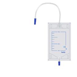 SACCA DI DRENAGGIO DA GAMBA PER INCONTINENZA TUBO 35 CM 10 PEZZI - Farmacia Castello Srl