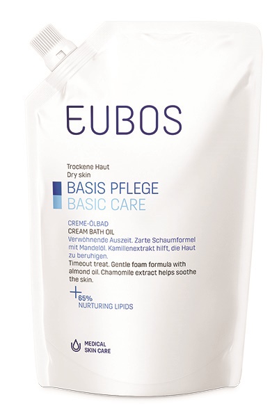 EUBOS OLIO BAGNO RICARICA 400 ML - Farmacia Castello Srl