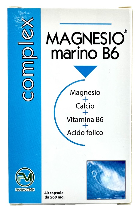 MAGNESIO MARINO B6 40 CAPSULE - Farmacia Castello Srl