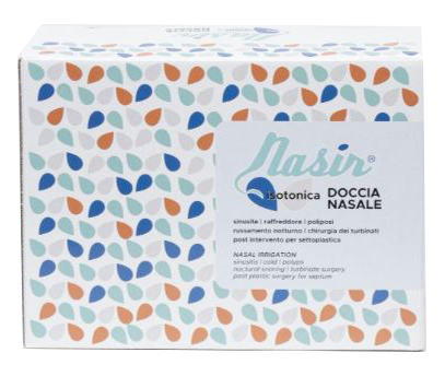 SOLUZIONE FISIOLOGICA ISOTONICA STERILE NASIR IN SCATOLA CON10 SACCHE VERSIONE LUER LOCK DA 250ML - Farmacia Castello Srl