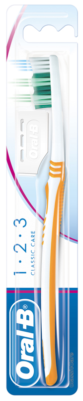 ORALB 123 CLASSIC CARE SPAZZOLINO MANUALE - Farmacia Castello Srl