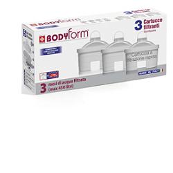 SET 3 CARTUCCE FILTRANTI BODYFORM - Farmacia Castello Srl