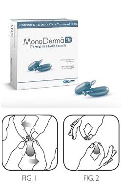 MONODERMA' ET10 VITAMINA E 10% TOCOTRIENOLI 0,3% 20 CAPSULE MONODOSE USO ESTERNO 0,9 ML - Farmacia Castello Srl