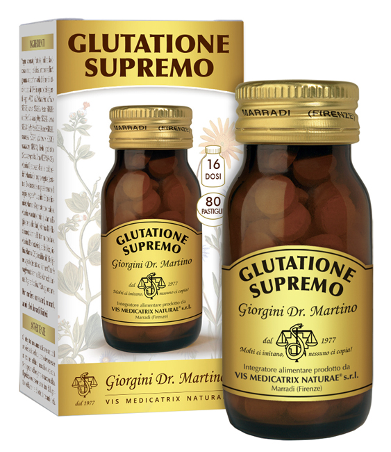 GLUTATIONE SUPREMO 80 PASTIGLIE - Farmacia Castello Srl