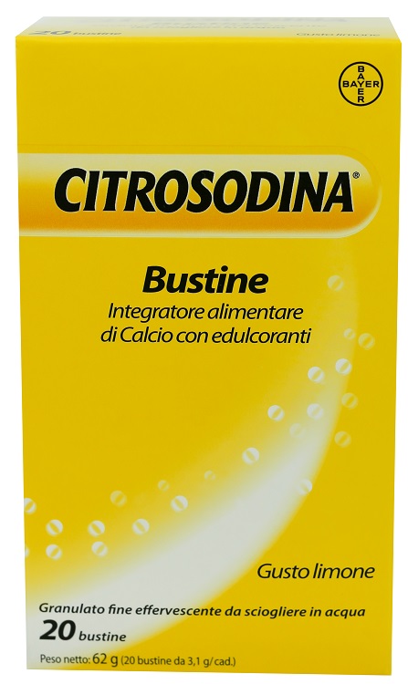 CITROSODINA 20 BUSTINE GRANULATO EFFERVESCENTE - Farmacia Castello Srl